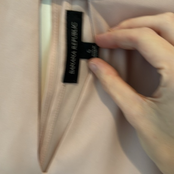 Banana Republic Flowy Dressy Blush Halter Tank Size Small - Picture 2 of 5